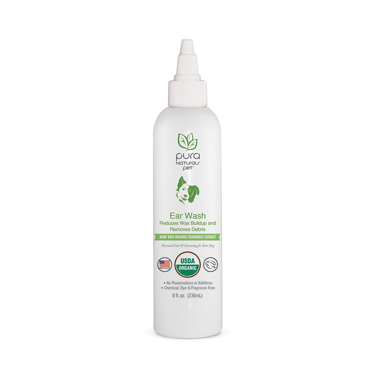 Organic Canine Ear Wash 8 oz